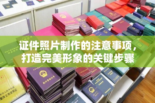 宿松证件照片制作的注意事项，打造完美形象的关键步骤